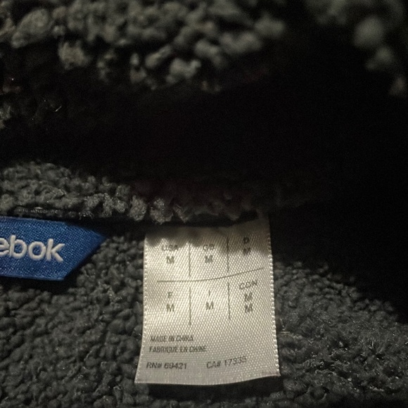 Faded Glory gray/black fleece zip jacket Sz Medium - Picture 8 of 15